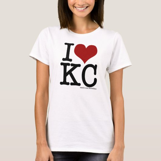 I Heart KC T-shirt (Voorkant)