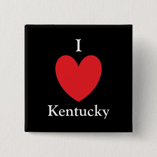 I Heart Kentucky Button (Voorkant)