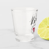 I Heart Kiel, Duitsland Shot Glas (Links)