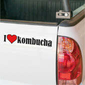 I Heart Kombucha Bumpersticker (Op Truck)