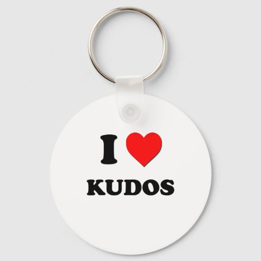 I Heart Kudos Sleutelhanger (Voorkant)