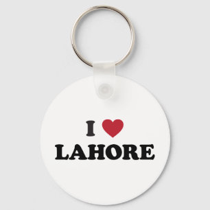 I Heart Lahore Pakistan Sleutelhanger