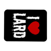 I HEART-LARD MAGNEET (Horizontaal)