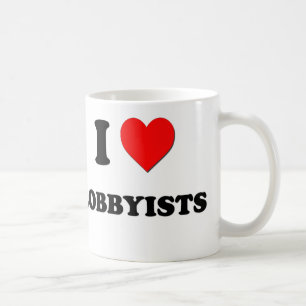 I Heart Lobbyisten Koffiemok