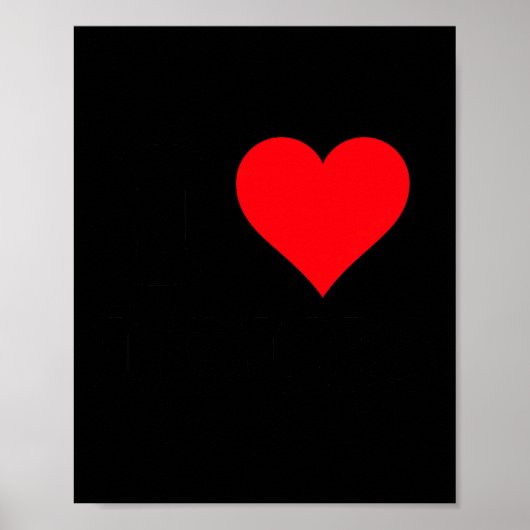 I Heart Louis First Name I Love D Stuff Premium Tr Poster (Voorkant)