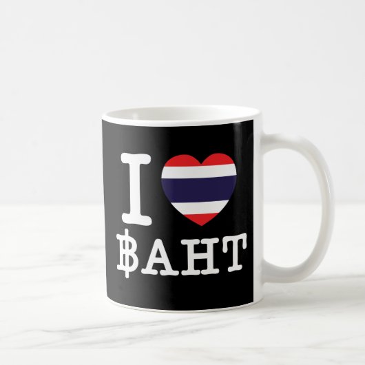 I Heart (Love) Baht Koffiemok (Rechts)