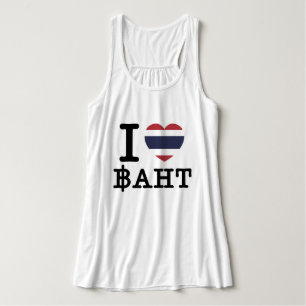 I Heart (Love) Baht Tanktop