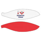 I Heart Love Bremond Texas Basketbal (Panelen)