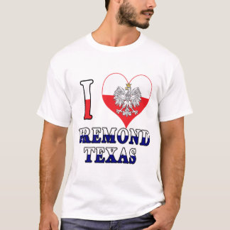 I Heart Love Bremond Texas T-shirt