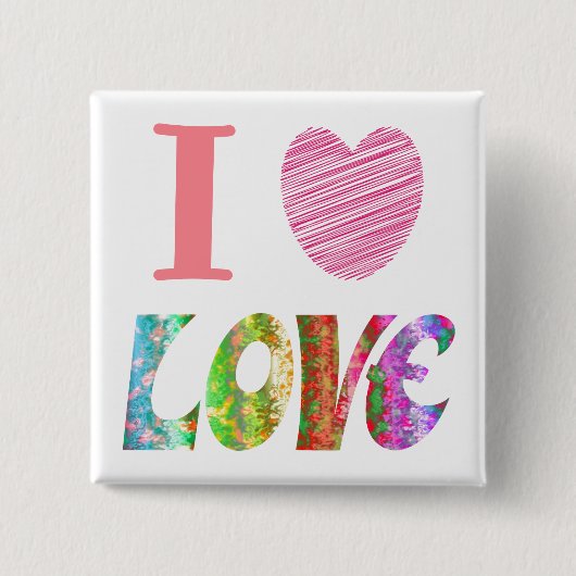I Heart Love Button (Voorkant)