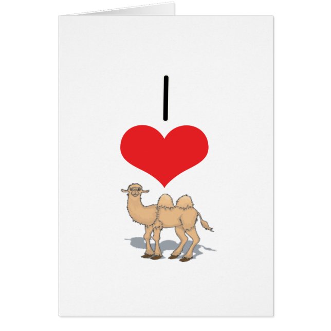 I Heart (Love) Camels (Voorkant)