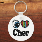 I Heart (Love) Cher Sleutelhanger (Voorkant)