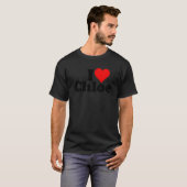 I Heart Love Chloe 1 T-shirt (Voorkant volledig)