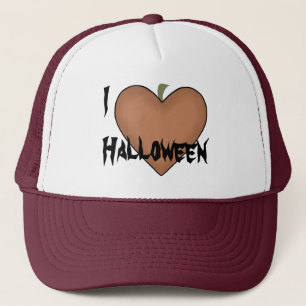 I Heart (Love) Halloween Trucker Pet