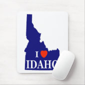 I Heart (Love) Idaho Muismat (Met muis)