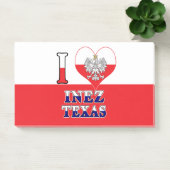 I Heart Love Inez Texas Post-it® Notes (Kantoor)