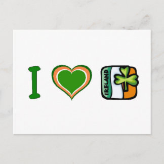 I Heart (Love) Ireland Briefkaart