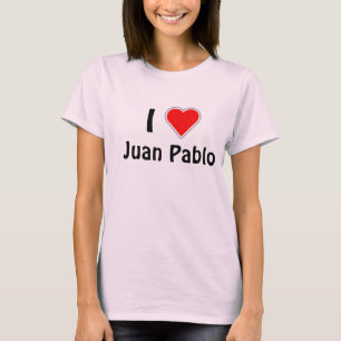 I Heart Love JUAN PABLO T-shirt
