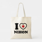 I HEART [LOVE] NIHON CANVAS TAS (Achterkant)