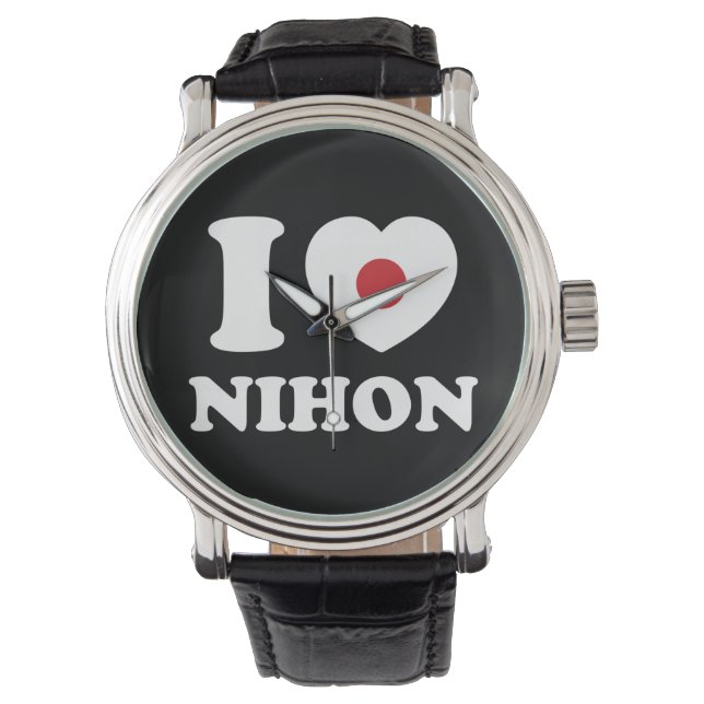 I HEART [LOVE] NIHON HORLOGE (Voorkant)
