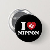 I HEART [LOVE] NIPPON BUTTON (Voorkant /achterkant)