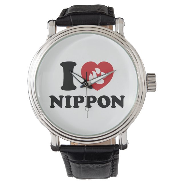 I HEART [LOVE] NIPPON HORLOGE (Voorkant)