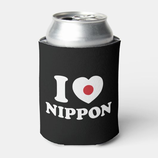 I HEART [LOVE] NIPPON KOELBOX BLIKJESKOELER (Blikje Voorkant)
