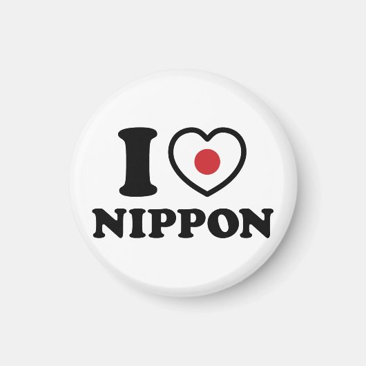I HEART [LOVE] NIPPON MAGNEET (Voorkant)