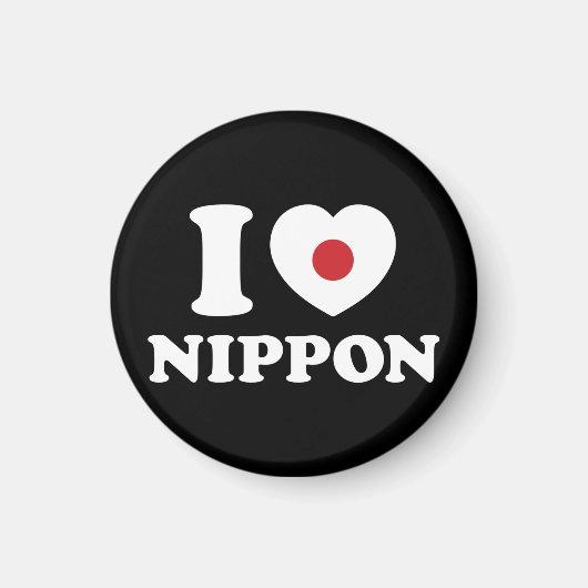 I HEART [LOVE] NIPPON MAGNEET (Voorkant)