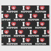 I HEART [LOVE] NIPPON WRAPPON PAPER CADEAUPAPIER (Vlak)