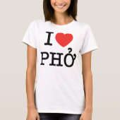 I Heart (Love) Pho T-shirt (Voorkant)