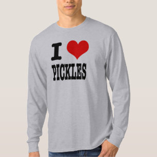I HEART (LOVE) PICKLES T-SHIRT