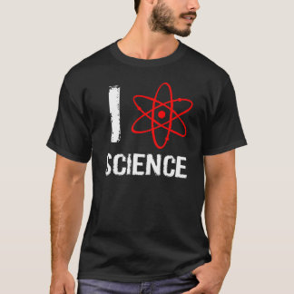 I Heart / Love Science Dark T-Shirt