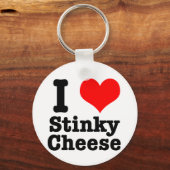 I HEART (LOVE) stinky Sleutelhanger (Voorkant)