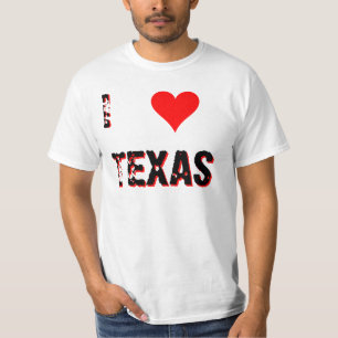 I Heart (Love) Texas T-shirt