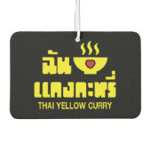 I Heart (Love) Thai Yellow Curry Luchtverfrisser (Voorkant)
