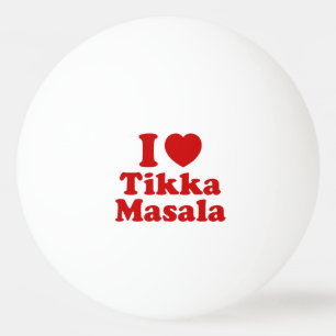 I Heart (Love) Tikka Masala Pingpongballen