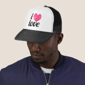 I Heart Love Trucker Pet (In situ)