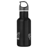 I Heart (Love) Ubon Ratchathani, Isan, Thailand Waterfles (Achterkant)