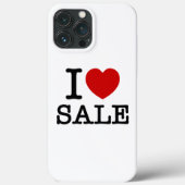 I HEART [LOVE] VERKOOP Case-Mate iPhone CASE (Achterkant)