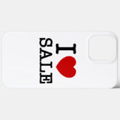 I HEART [LOVE] VERKOOP Case-Mate iPhone CASE (Achterkant (horizontaal))