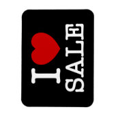 I HEART [LOVE] VERKOOP MAGNEET (Verticaal)