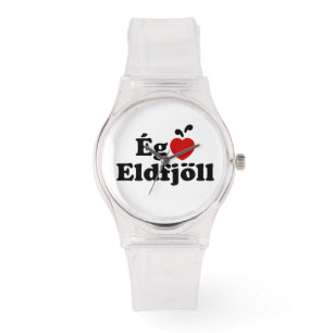 I Heart (Love) Volcanoes (Ég Elska Eldfjöll) Horloge