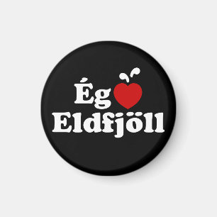 I Heart (Love) Volcanoes (Ég Elska Eldfjöll) Magneet