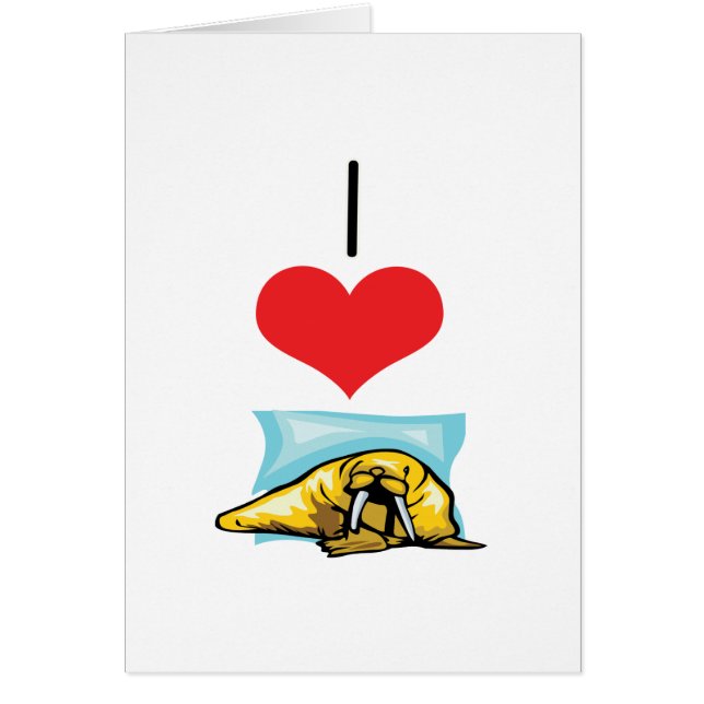 I Heart (Love) Walruses (Voorkant)