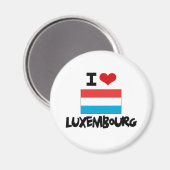 I HEART LUXEMBURG MAGNEET (Voorkant / Achterkant)