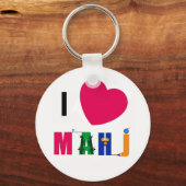 I Heart Mahj sleutelhanger (Voorkant)