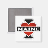 I Heart Maine Magneet (Voorkant / Achterkant)
