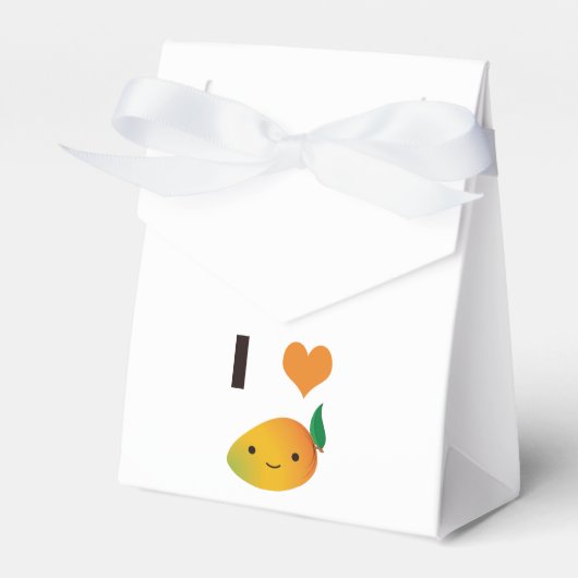 I Heart Mango Bedankdoosjes (Voorkant Zijde)