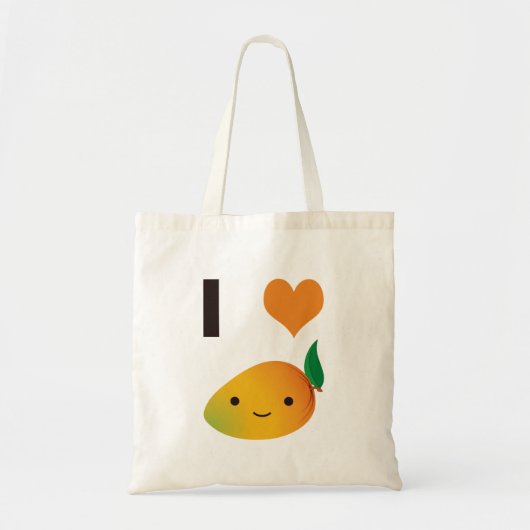 I Heart Mango Tote Bag (Voorkant)